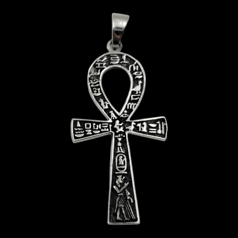 Silver Ankh Pendant