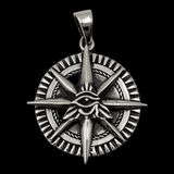 Eye of Ra Compass Pendant