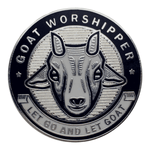 Goat Worshipper Pin